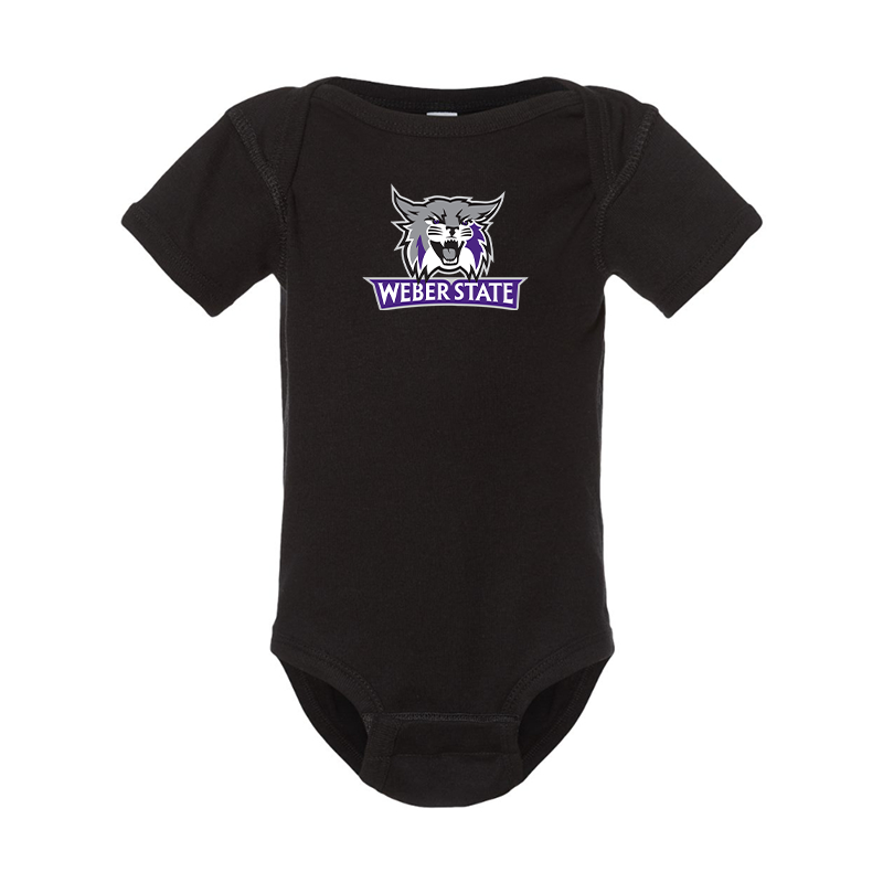 Weber State Wildcats Rabbit Skins Infant Baby Rib Bodysuit